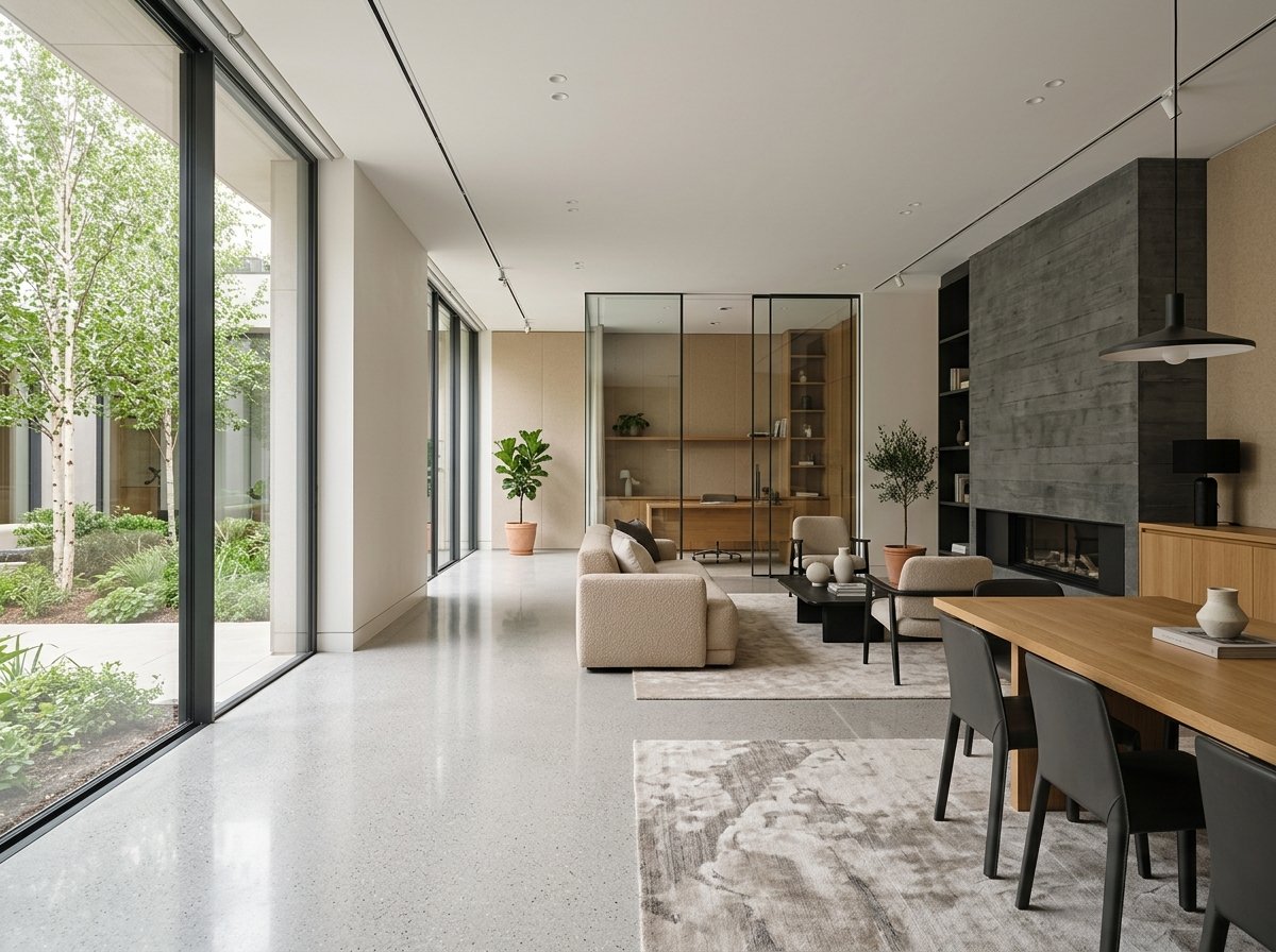 Flooring service surface